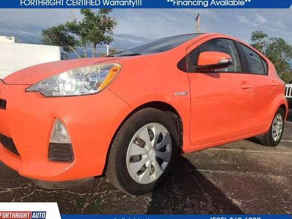 TOYOTA PRIUS C 2014 JTDKDTB34E1065165 image